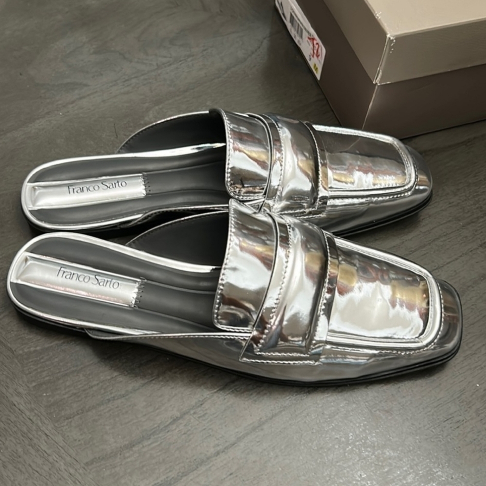 FRANCO SARTO Duval Womens Laceless Slip On Mules